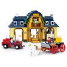 Sluban M38-B0560 Xếp hình lắp ráp ghép mô hình trang trại ngựa