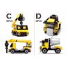 Sluban M38-B0592 Xếp hình lắp ráp ghép mô hình Nhóm kỹ thuật thay đổi sáng tạo N 8 Box Village