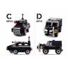 Sluban M38-B0595 Xếp hình lắp ráp ghép mô hình SWAT chống cháy nổ