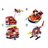 Sluban M38-B0622 Xếp hình lắp ráp ghép mô hình anh hùng lửa