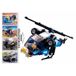 Sluban M38-B0638 Xếp hình lắp ráp ghép mô hình Sự hiện diện đầy đủ của cảnh sát