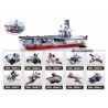 Sluban M38-B0661 Xếp hình lắp ráp ghép mô hình Tàu sân bay Trung Quốc 002