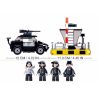 Sluban M38-B0772 Xếp hình lắp ráp ghép mô hình Kiểm soát ma túy biên giới