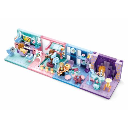 Sluban M38-B0791 Xếp hình lắp ráp ghép mô hình thủ công nhỏ
