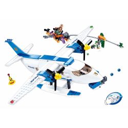 Sluban M38-B0826 Xếp hình lắp ráp ghép mô hình Sấm sét truy đuổi