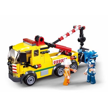 Sluban M38-B0877 Xếp hình lắp ráp ghép mô hình Cần cẩu bảo trì