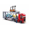 Sluban M38-B0880 Xếp hình lắp ráp ghép mô hình vận chuyển ô tô
