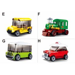 Sluban M38-B0933 Xếp hình lắp ráp ghép mô hình Nhóm lực phanh tích lũy