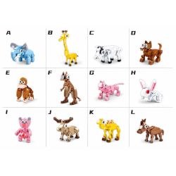 Sluban M38-B0968s Xếp hình lắp ráp ghép mô hình Tích lũy Q trứng