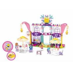 Sluban M38-B0972 Xếp hình lắp ráp ghép mô hình Quán rượu sân trong