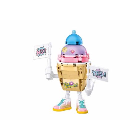 Sluban M38-B1123-07 Xếp hình lắp ráp ghép mô hình Sát thủ kem