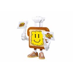 Sluban M38-B1123-12 Xếp hình lắp ráp ghép mô hình Đầu bếp bánh mì nướng