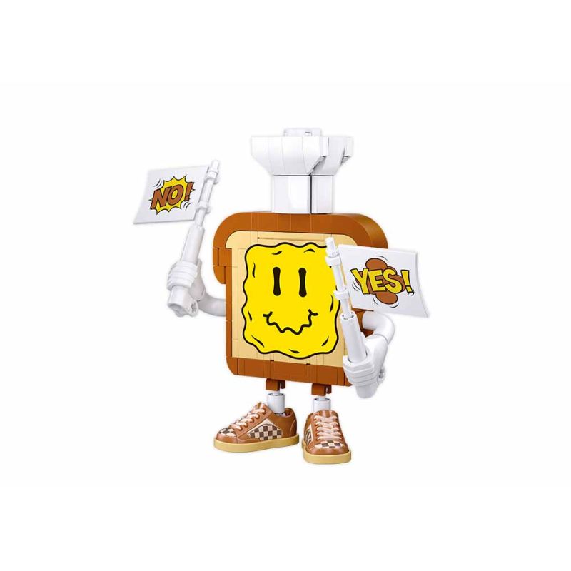 Sluban M38-B1123-12 Xếp hình lắp ráp ghép mô hình Đầu bếp bánh mì nướng