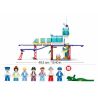 Sluban M38-B1263 Xếp hình lắp ráp ghép mô hình trạm xe điện trung tâm
