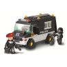 Sluban M38-B1600 Xếp hình lắp ráp ghép mô hình Cảnh sát chống bạo động-Xe tuần tra