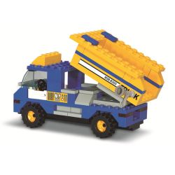 Sluban M38-B300 Xếp hình lắp ráp ghép mô hình SimCity-Xe chở rác