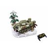 Sluban M38-B7072 Xếp hình lắp ráp ghép mô hình xe tăng T34 76S