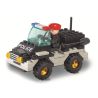 Sluban M38-B800 Xếp hình lắp ráp ghép mô hình Cảnh sát chống bạo động-SWAT Jeep