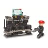 Sluban M38-B800 Xếp hình lắp ráp ghép mô hình Cảnh sát chống bạo động-SWAT Jeep