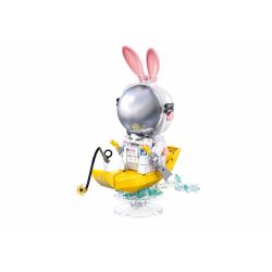 Pleyerid M38-P8026B Moonship Xếp hình lắp ráp ghép mô hình Tàu mặt trăng Maro