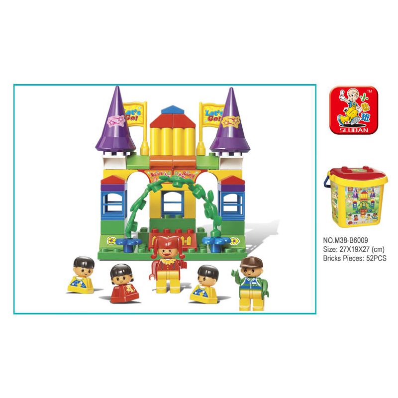 Sluban M38-B6009 Xếp hình lắp ráp ghép mô hình thiên đường trong mơ