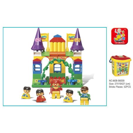 Sluban M38-B6009 Xếp hình lắp ráp ghép mô hình thiên đường trong mơ