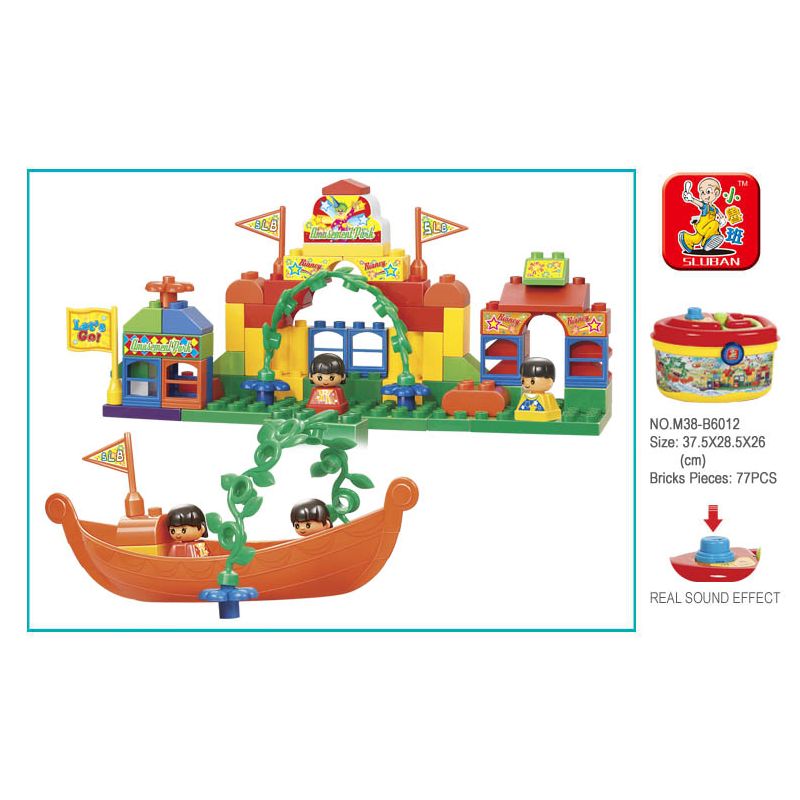 Sluban M38-B6011 Xếp hình lắp ráp ghép mô hình thiên đường trong mơ