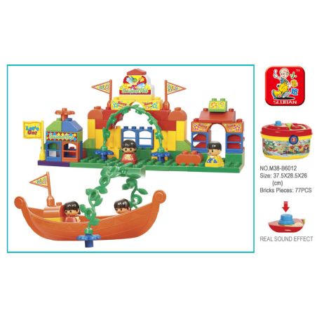 Sluban M38-B6011 Xếp hình lắp ráp ghép mô hình thiên đường trong mơ