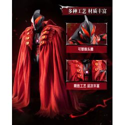 BLOKEES 73707 Xếp hình lắp ráp ghép mô hình Phiên bản huyền thoại của Ultraman: Hoàng đế Belial (Ultraman Zero)