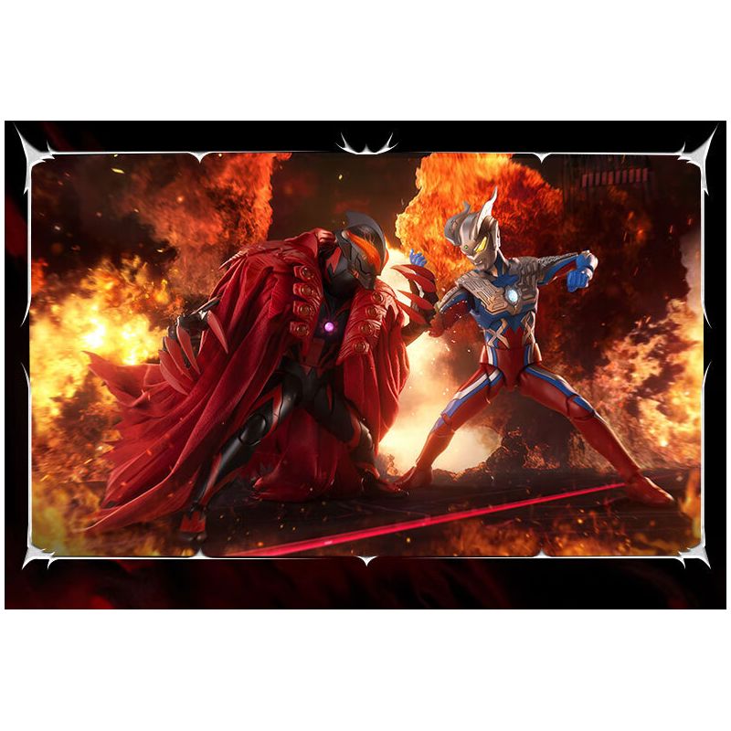 BLOKEES 73707 Xếp hình lắp ráp ghép mô hình Phiên bản huyền thoại của Ultraman: Hoàng đế Belial (Ultraman Zero)