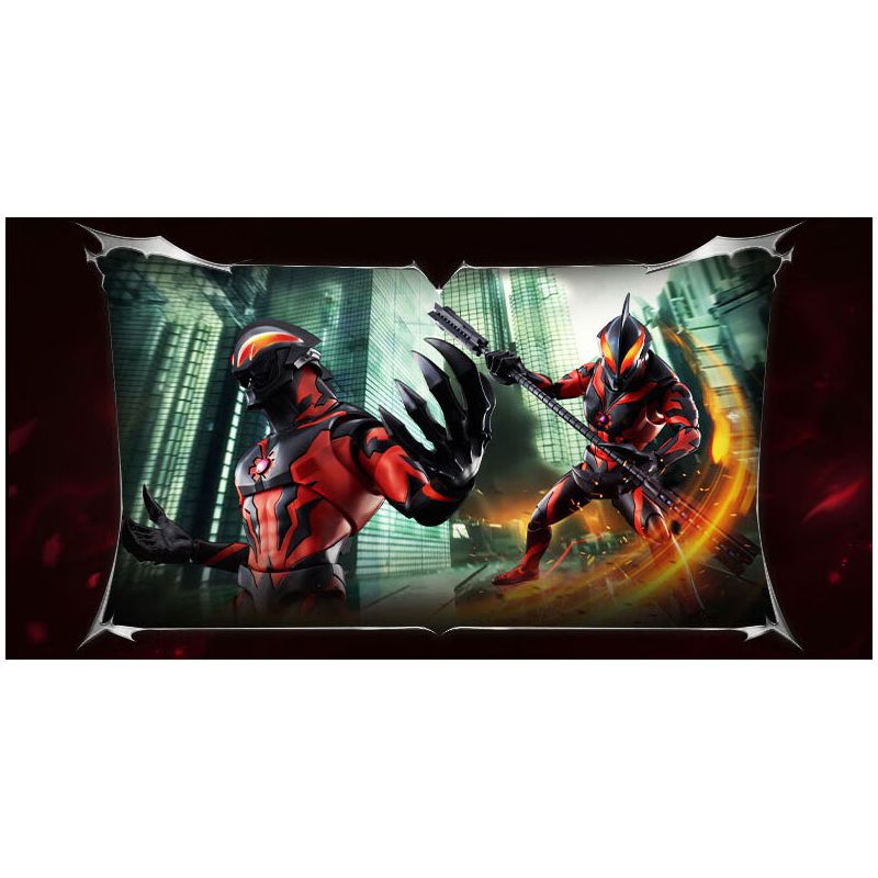 BLOKEES 73707 Xếp hình lắp ráp ghép mô hình Phiên bản huyền thoại của Ultraman: Hoàng đế Belial (Ultraman Zero)