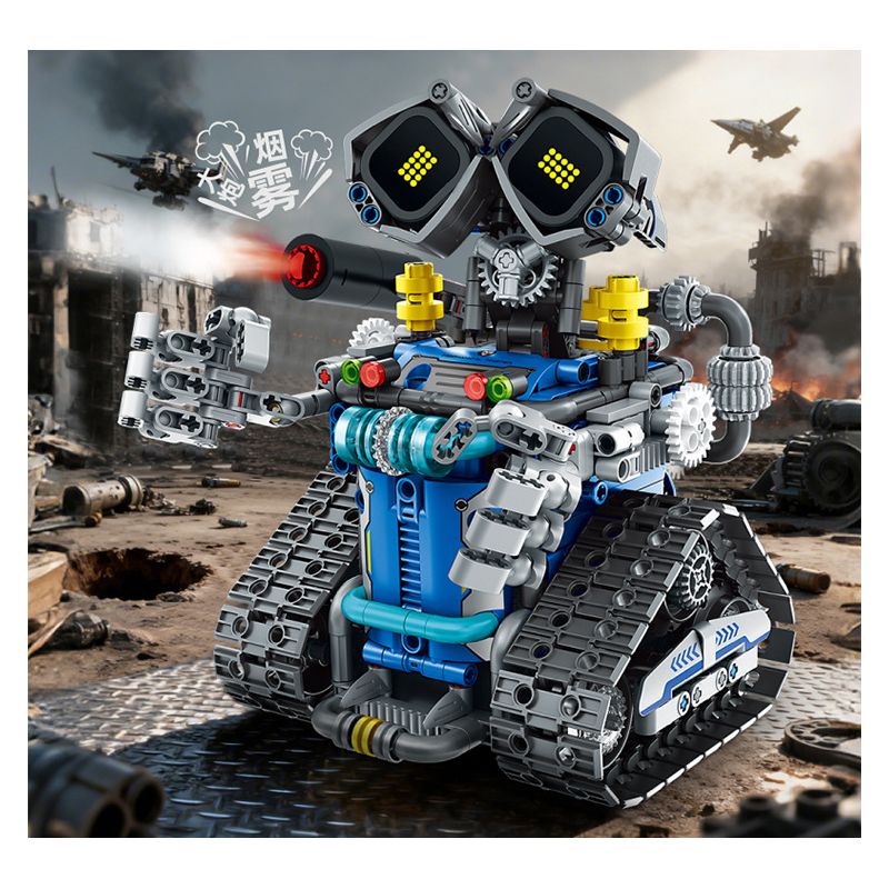 IM.Master QIHUI 8069 Xếp hình lắp ráp ghép mô hình Bậc thầy vũ khí: Cybervali