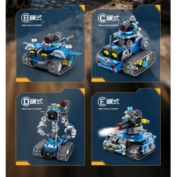 IM.Master QIHUI 8069 Xếp hình lắp ráp ghép mô hình Bậc thầy vũ khí: Cybervali