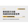 IM.Master QIHUI 8069 Xếp hình lắp ráp ghép mô hình Bậc thầy vũ khí: Cybervali