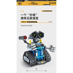 IM.Master QIHUI 8069 Xếp hình lắp ráp ghép mô hình Bậc thầy vũ khí: Cybervali