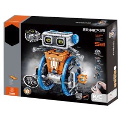 IM.Master QIHUI 8064 Xếp hình lắp ráp ghép mô hình Bậc thầy máy móc: Robot đóng thế tốc độ cao năm trong một