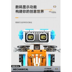 IM.Master QIHUI 8064 Xếp hình lắp ráp ghép mô hình Bậc thầy máy móc: Robot đóng thế tốc độ cao năm trong một