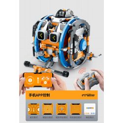 IM.Master QIHUI 8064 Xếp hình lắp ráp ghép mô hình Bậc thầy máy móc: Robot đóng thế tốc độ cao năm trong một