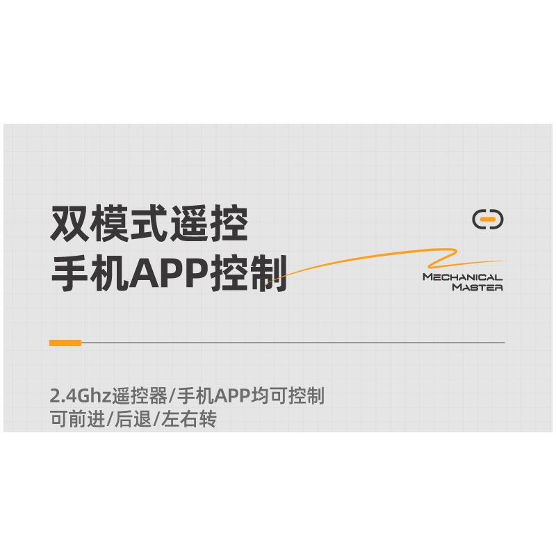 IM.Master QIHUI 8064 Xếp hình lắp ráp ghép mô hình Bậc thầy máy móc: Robot đóng thế tốc độ cao năm trong một