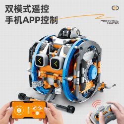 IM.Master QIHUI 8064 Xếp hình lắp ráp ghép mô hình Bậc thầy máy móc: Robot đóng thế tốc độ cao năm trong một