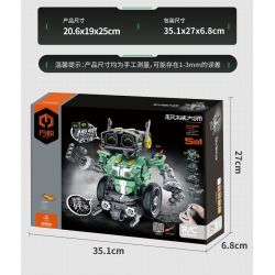 IM.Master QIHUI 8070 Xếp hình lắp ráp ghép mô hình Bậc thầy về máy móc: Robot lập trình năm trong một