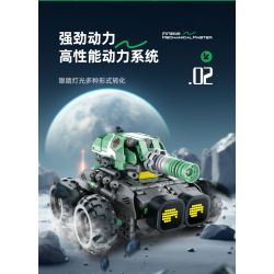 IM.Master QIHUI 8070 Xếp hình lắp ráp ghép mô hình Bậc thầy về máy móc: Robot lập trình năm trong một