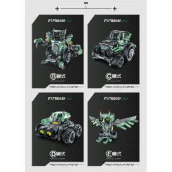 IM.Master QIHUI 8070 Xếp hình lắp ráp ghép mô hình Bậc thầy về máy móc: Robot lập trình năm trong một