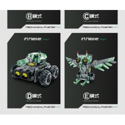 IM.Master QIHUI 8070 Xếp hình lắp ráp ghép mô hình Bậc thầy về máy móc: Robot lập trình năm trong một