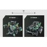 IM.Master QIHUI 8070 Xếp hình lắp ráp ghép mô hình Bậc thầy về máy móc: Robot lập trình năm trong một