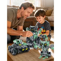 IM.Master QIHUI 8070 Xếp hình lắp ráp ghép mô hình Bậc thầy về máy móc: Robot lập trình năm trong một