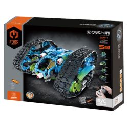 IM.Master QIHUI 8071 Xếp hình lắp ráp ghép mô hình Bậc thầy về máy móc: Xe đóng thế hai mặt