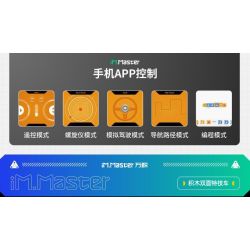 IM.Master QIHUI 8071 Xếp hình lắp ráp ghép mô hình Bậc thầy về máy móc: Xe đóng thế hai mặt