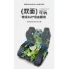 IM.Master QIHUI 8071 Xếp hình lắp ráp ghép mô hình Bậc thầy về máy móc: Xe đóng thế hai mặt