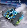 IM.Master QIHUI 8071 Xếp hình lắp ráp ghép mô hình Bậc thầy về máy móc: Xe đóng thế hai mặt